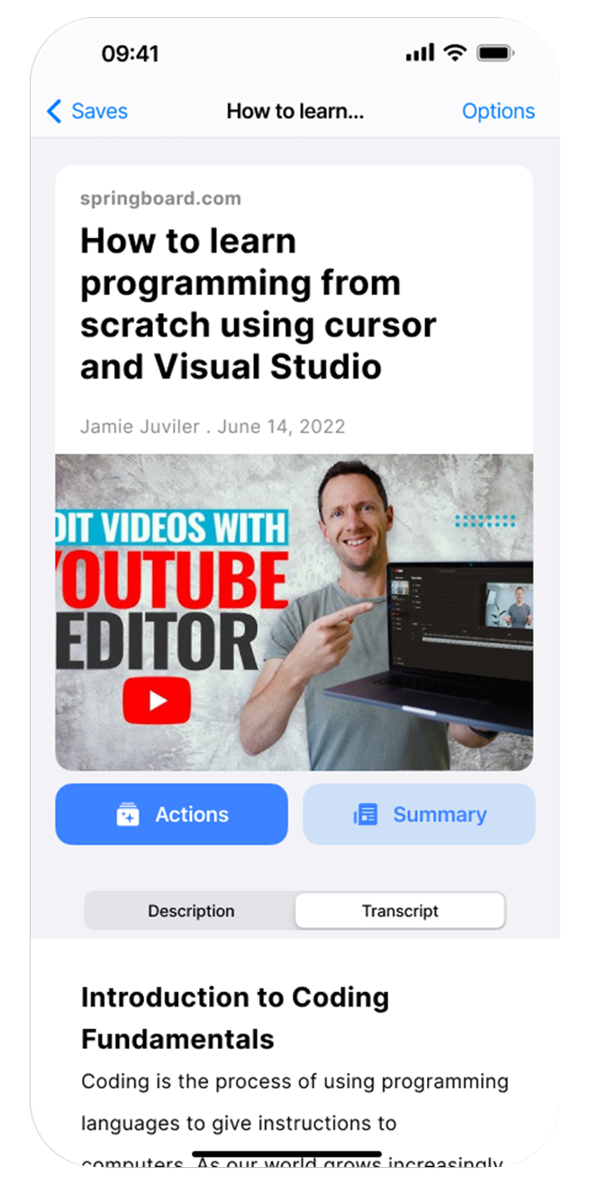 Lernzy screen